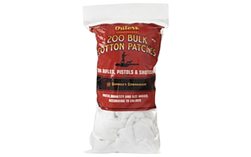 Outers Synthetic patches 30/45 caliber 300/bag