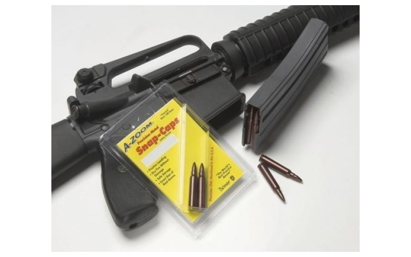 A-zoom metal snap caps 260 rem 2-pack
