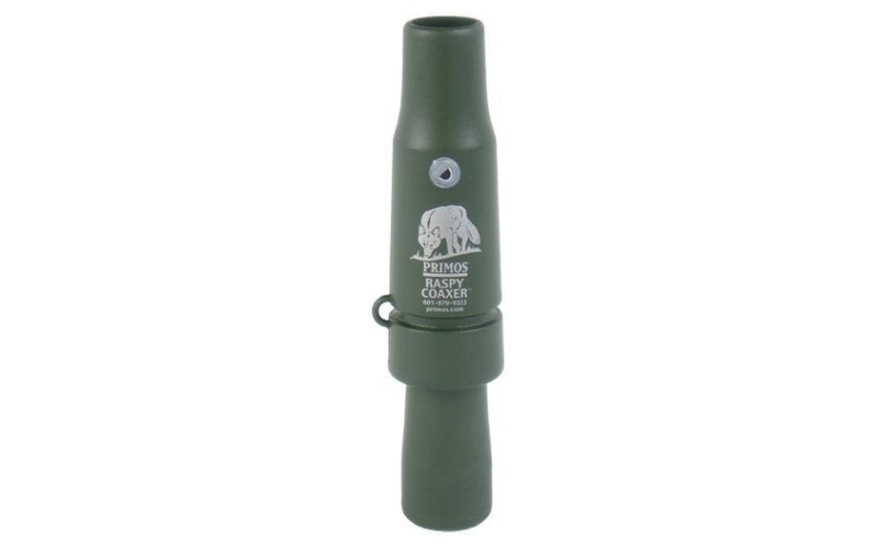 Raspy coaxer close range predator call