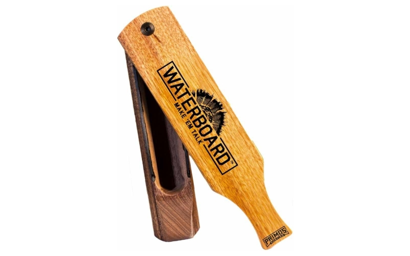 Waterboard wood grain box call trap