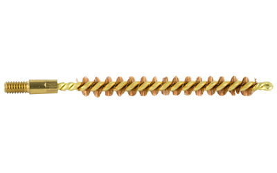 Pro-Shot Products Bronze Rifle Brush, #8-36 Thread, For 243/25/6/6.5MM, Clam Pack 6R