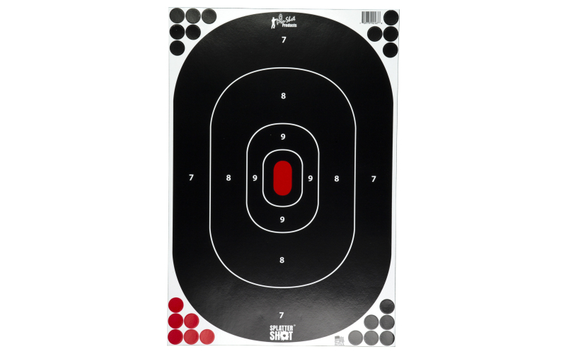 PRO-SHOT TARGET 12X17" SILH P&S 5PK