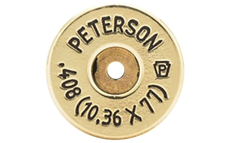 Peterson Cartridge 10.36x77mm brass 200/box