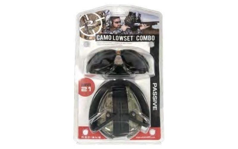 Combo  lowset  camo em with outback camo smk af glass