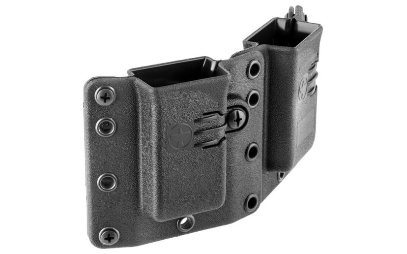Raven Concealment Systems Copia double pistol mag carrier 9/40 black standard