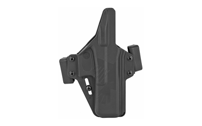 Raven Concealment Systems Perun OWB Holster, 1.5" Belt Loops, Fits Glock 17, Ambidextrous, Black, Polymer PXG17