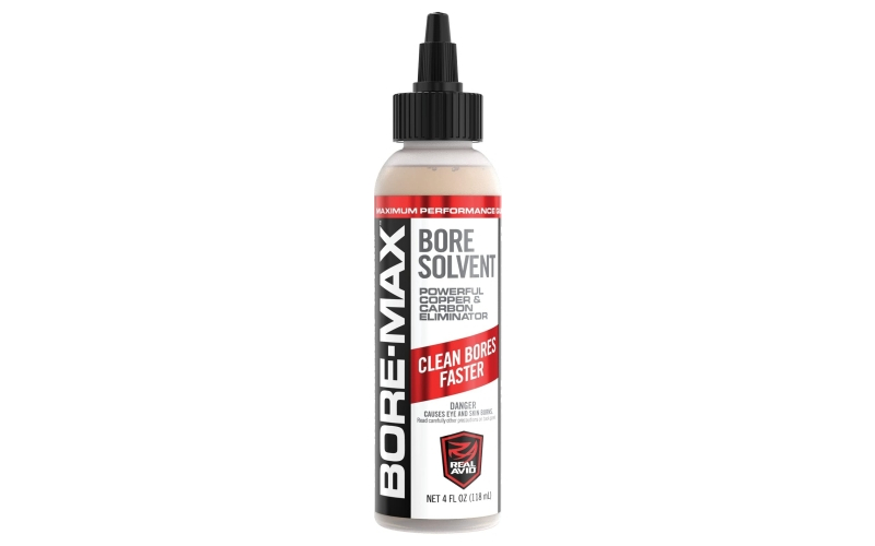 Real Avid Bore Max, Bore Solvent, 4oz, Squeeze Bottle AVBMBS4L