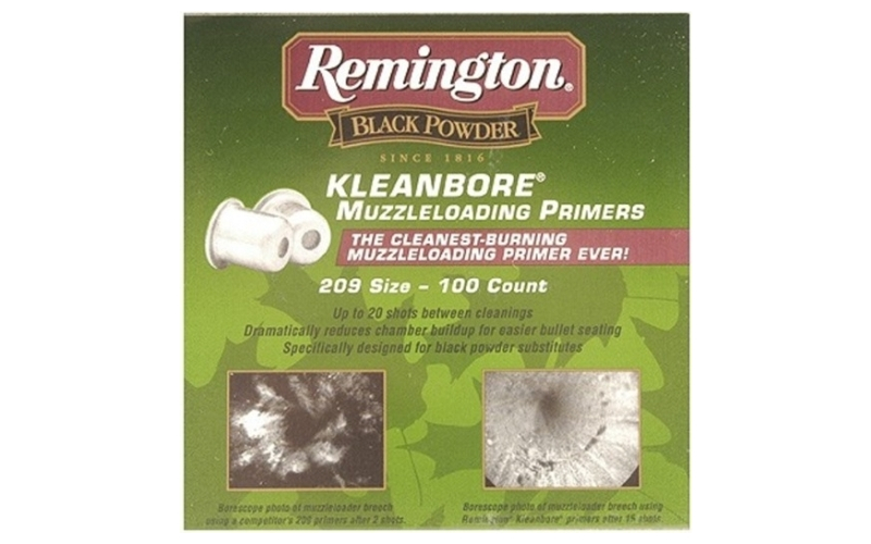 Remington #209 muzzleloading primers 100/box
