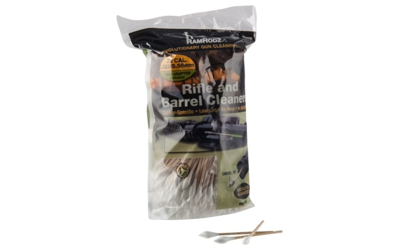 Ramrodz Inc. .223/5.56mm rifle & barrel cleaner with chisel tip 600pc