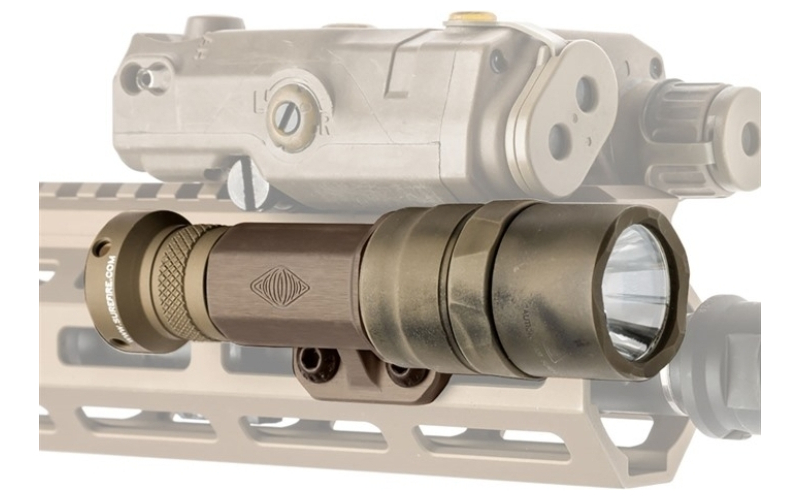 Reptilia Corp Torch 18350 m-lok light body left side tobacco