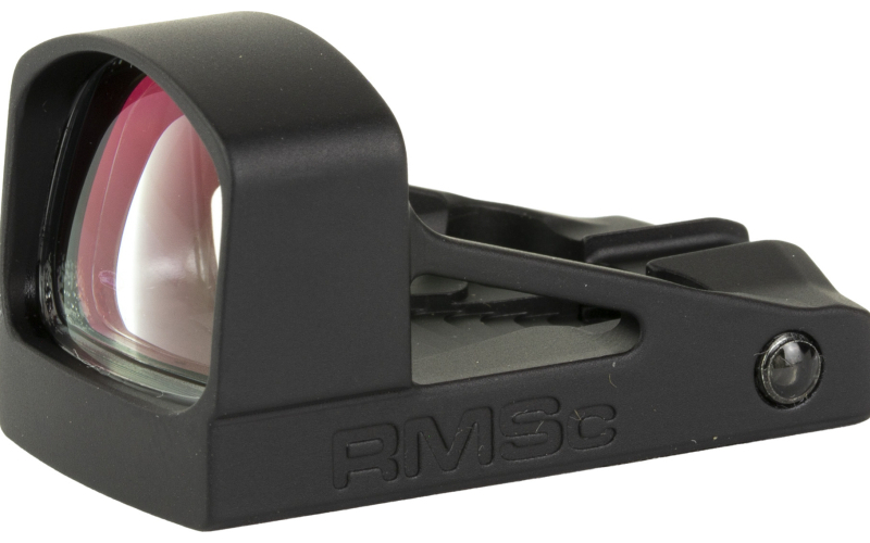 Shield Sights Reflex Mini Sight, Compact, Glass Edition, Red Dot Sight, Non Magnified, Fits RMSc Footprint, 8 MOA Dot, Black RMSC-8MOA-GLASS