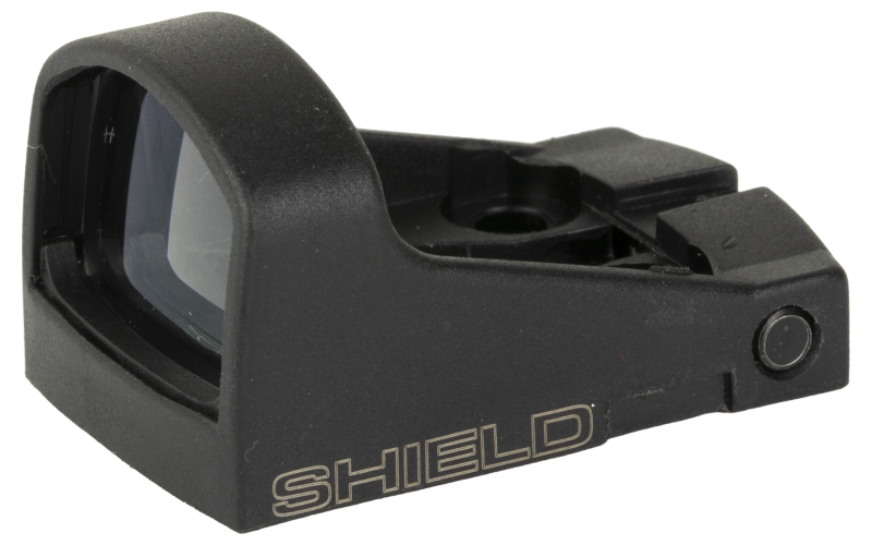 Shield Sights SHIELD Mini Sight, Red Dot Sight, Non Magnified, SMS Footprint, 2 MOA, Black SMS-2MOA-POLY