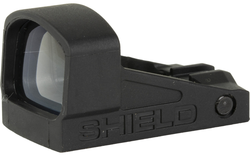 Shield Sights SHIELD Mini Sight, Compact, Red Dot Sight, Non Magnified, Fits SMSc Footprint, 4 MOA Dot, Black SMSC-4MOA-POLY