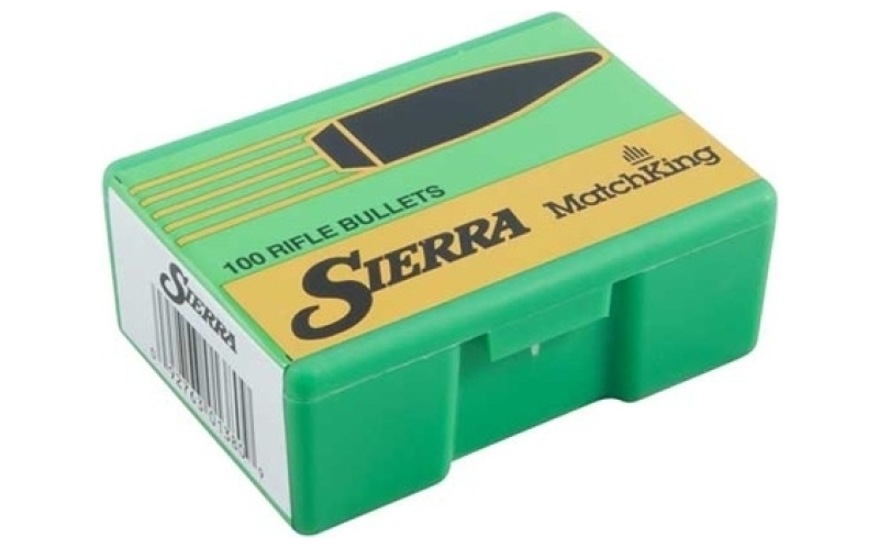 Sierra Bullets 22 caliber (0.224'') 69gr hollow point boat tail 100/box