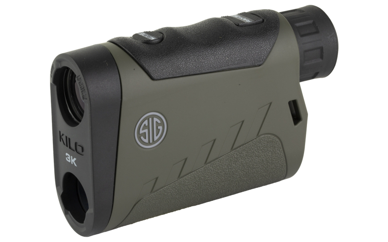 Sig Sauer KILO3K, Rangefinder, Monocular, 6x22mm, Olive Drab Green, RED OLED Display, Circle Reticle SOK3K602