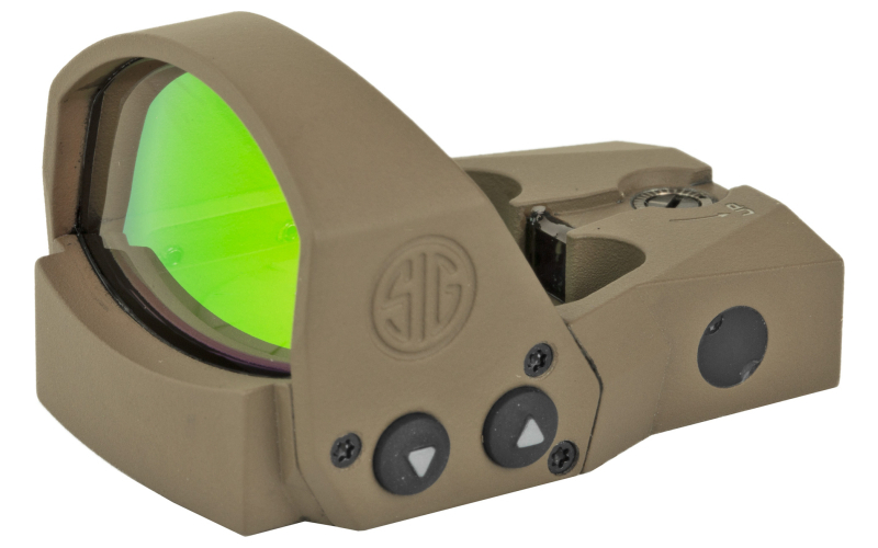 Sig Sauer Romeo1 Pro, Reflex Sight, 6 MOA Dot, FDE, 1 MOA Adjustments SOR1P103