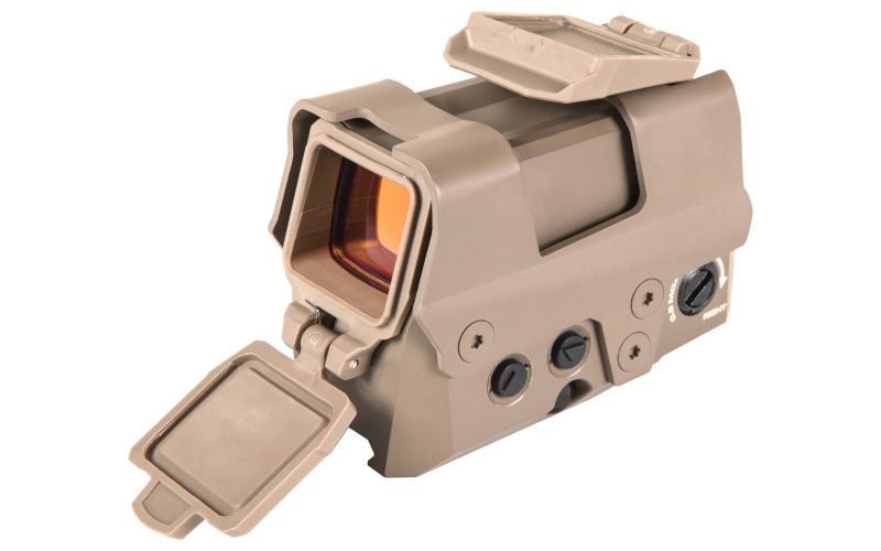Sig Sauer Romeo 8 Red Dot Sight, Ballistic Circle Dot, 1X38mm, 65MOA & 2MOA, .5MOA Adjustment, With Lens Covers and 1/2 Hex Bolt Mount, Titanium Protective Shroud, Flat Dark Earth Finish SOR81003