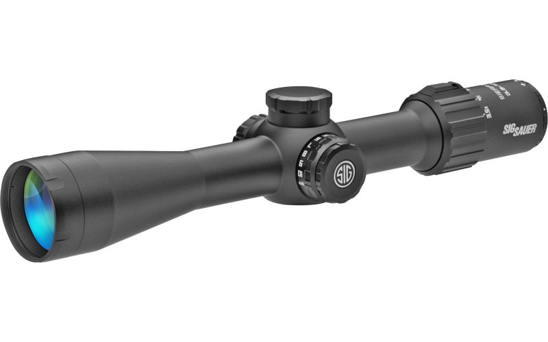 Sig Sauer SIERRA3BDX Rifle Scope, 3.5-10X42mm, 30mm Main Tube, BDX-R1 Digital Ballistic Reticle, Bluetooth, Black SOSBDX33111
