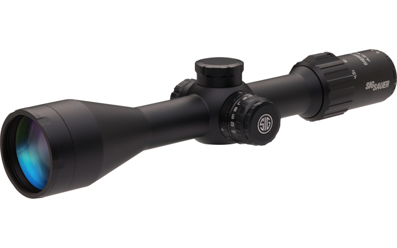 Sig Sauer SIERRA 3 BDX Rifle Scope, 4.5-14X50mm, 30mm Main Tube, BDX-R1 Digital Ballistic Reticle, Bluetooth, Black Finish SOSBDX34112