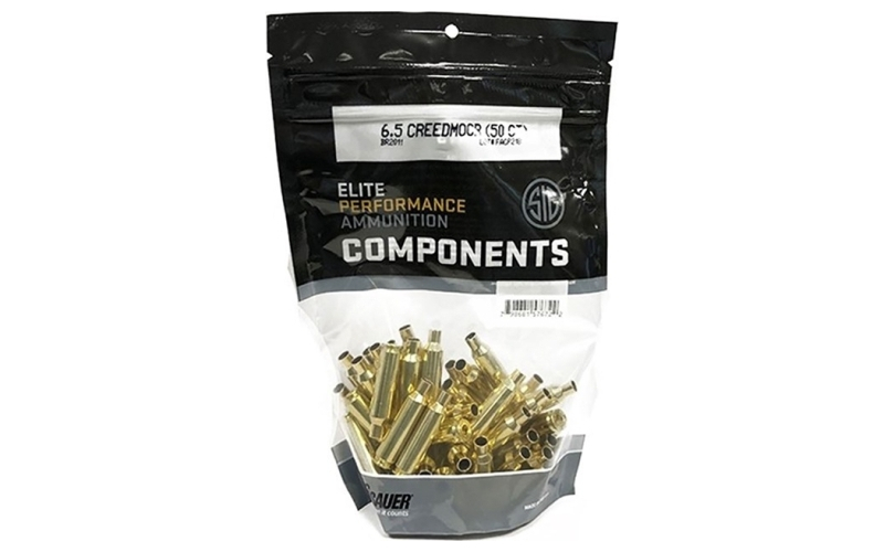Sig Sauer 6.5 creedmoor brass 50/bag