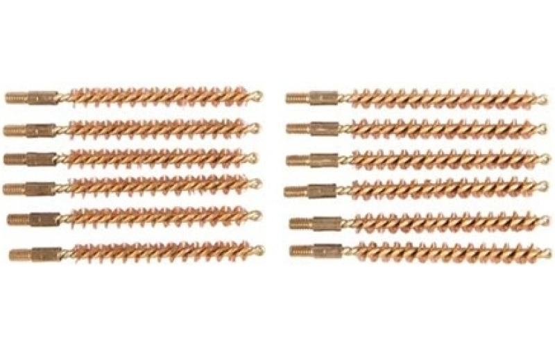 Sinclair International 6mm 8-32m bronze brushes 12 pack