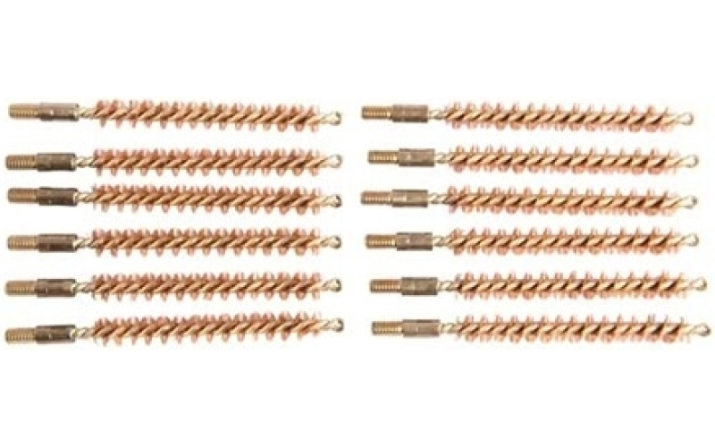 Sinclair International 6.5mm 8-32m bronze brushes 12 pack