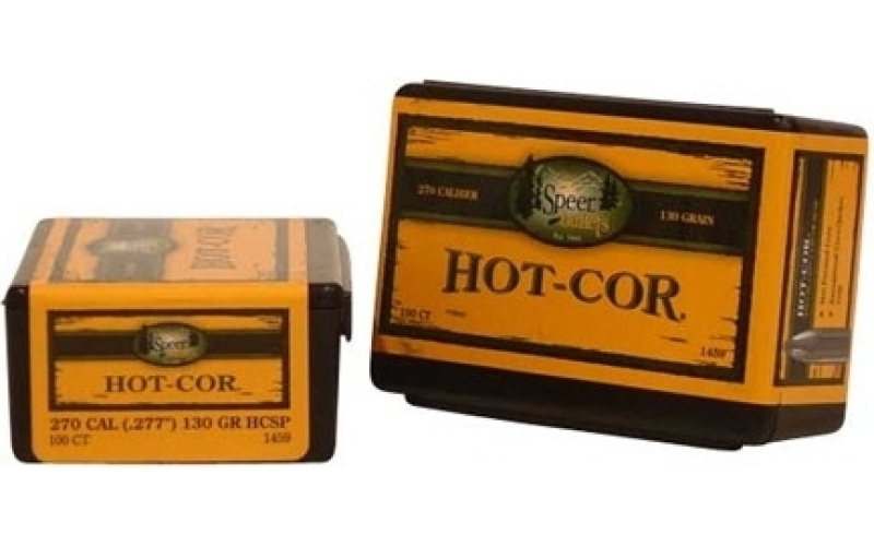 Speer Ammunition 270 caliber (0.277'') 130gr soft point 100/box