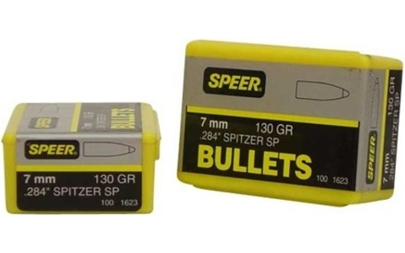 Speer Ammunition Speer bullet 7mm .284 130gr sptz