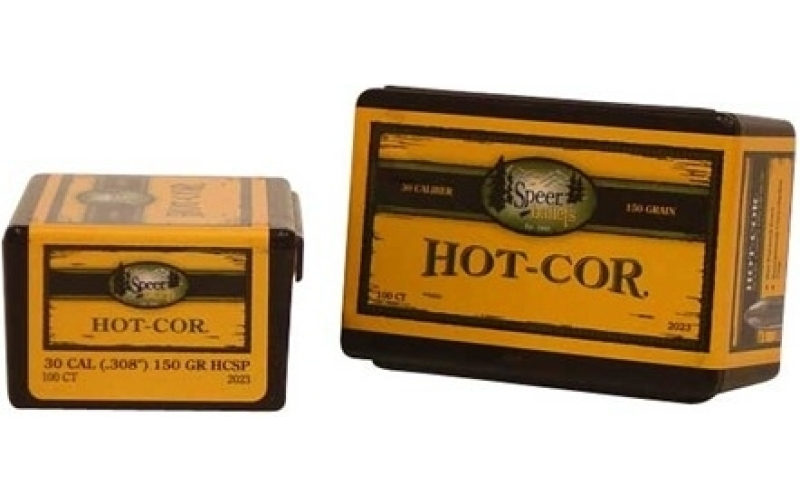 Speer Ammunition 30 caliber (0.308'') 150gr spitzer 100/box