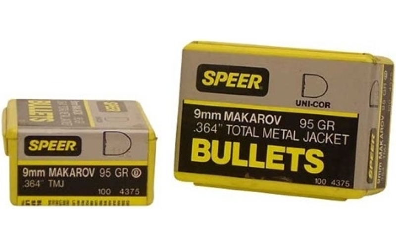 Speer Ammunition Speer bullet 9mm mak .364 95gr tmj
