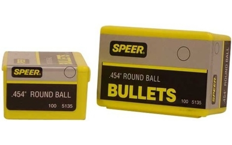 Speer Ammunition Speer bullet muz rnd ball .454