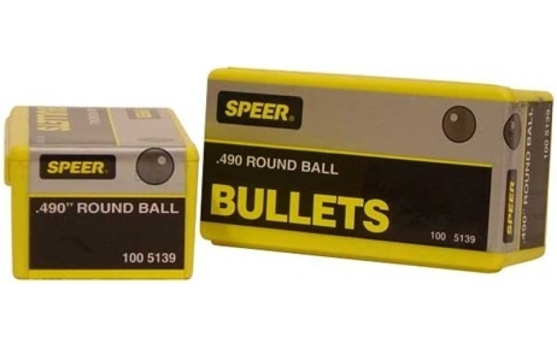Speer Ammunition Speer bullet muz rnd ball .490