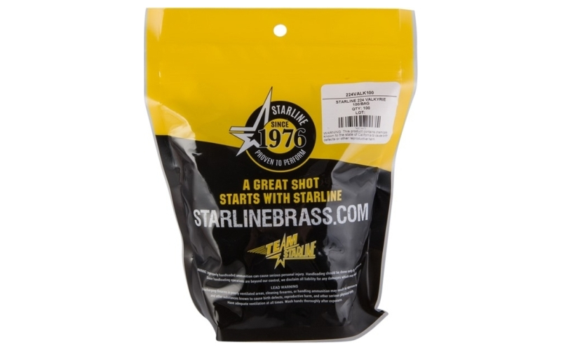 Starline, Inc 224 valkyrie brass 100/bag