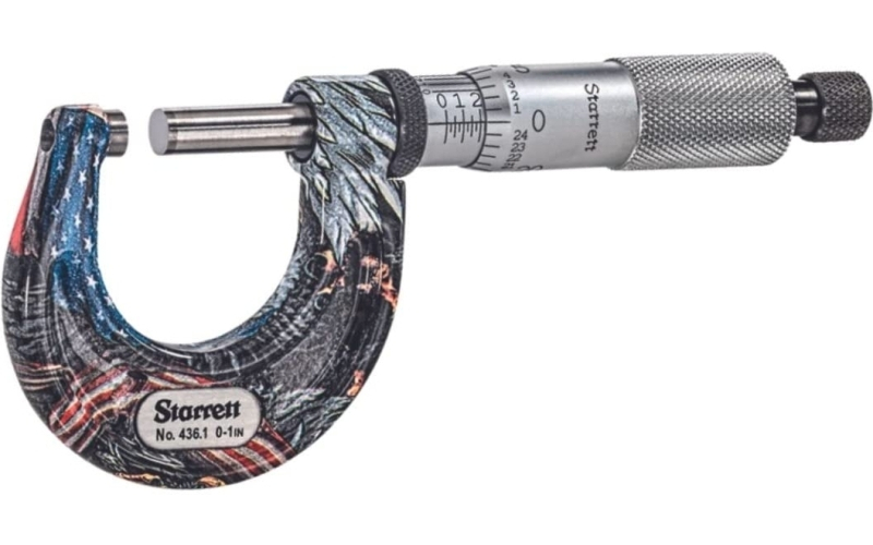 Starrett 0-1'', american pride micrometer