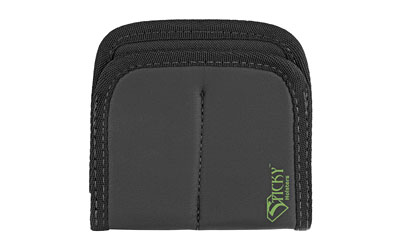 Sticky Holsters Dual Mag Sleeve, Mag Pouch/Light Holder, Ambidextrous, Inside the Waistband or Pocket, Black Finish DMS