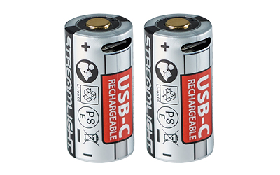 Streamlight SL-B9 Rechargeable Battery, 2 Pack, Silver and Black 20237