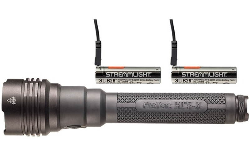 Streamlight Protac hl 5-x light w/ dual usb cord & wrist lanyard