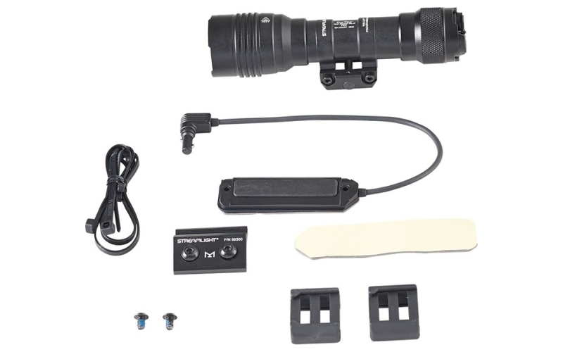 Streamlight ProTac, HL-X Pro, Rail Mounted Flashlight, 1,000 Lumens High/60 Lumens Low, Includes Jack-Cap, M-LOK kit, Momentary Pressure Switch & Hardware 88126