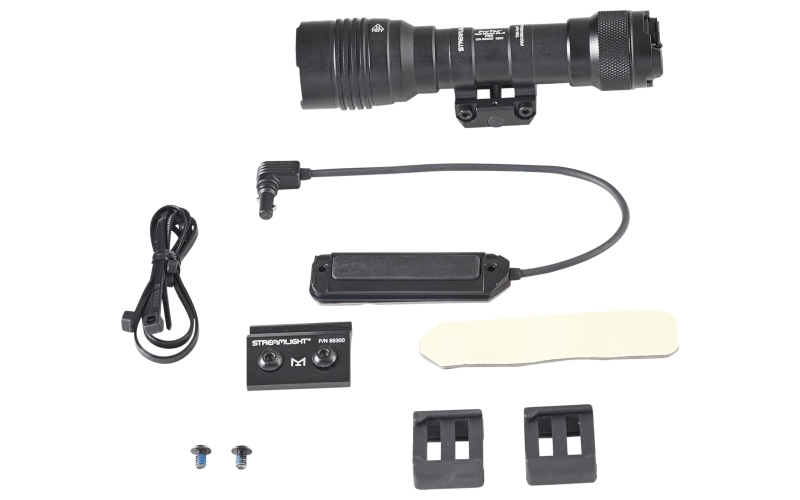 Streamlight ProTac, HL-X Pro, Rail Mounted Flashlight, SL-B26 Rechargeable Battery, 1,000 Lumens High/60 Lumens Low, Includes Jack-Cap, M-LOK Kit, Momentary Pressure Switch, Hardware & USB Charging Cord 88127