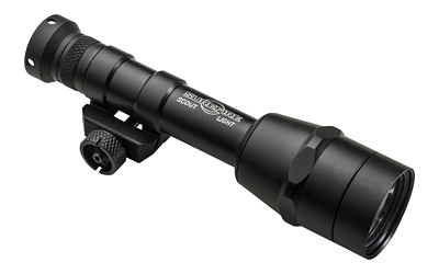 Surefire M600 Scoutlight w/Intellibeam Technology, 6 Volt, 100-600 Lumens, Z68 Click On/Off Tailcap, Black Finish M600IB-A-Z68-BK