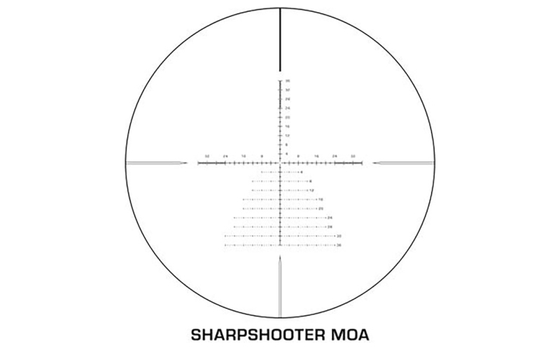 Swampfox Optics Patriot precision 4-16x44mm ffp sharpshooter moa black