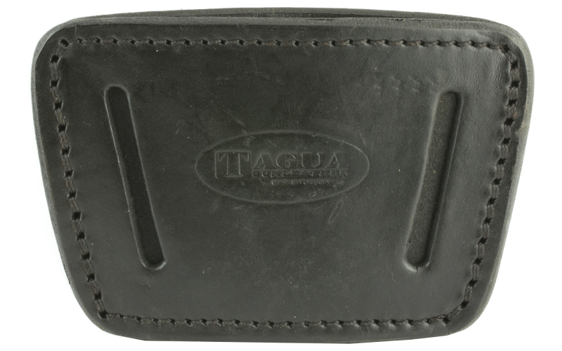 Tagua 2 in 1 Holster, IWB/OWB, Multifit Holster, Fits Large Frame Pistols, Ambidextrous, Leather Construction, Black IWH-003