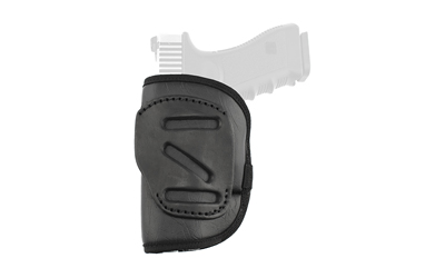 Tagua THE WEIGHTLESS HOLSTERS FOUR-IN-ONE HOLSTER, Inside Waistband Holster, Right Hand, Black Synthetic Leather, Fits Glock 26/27 TWHS-H4-330