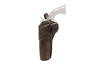 Tagua TX-Revolver, Thumbreak Revolver Holster, Leather, Brown, Fits Smith & Wesson N Frame 6", Ambidextrous TX-REV-OWB-TB-962