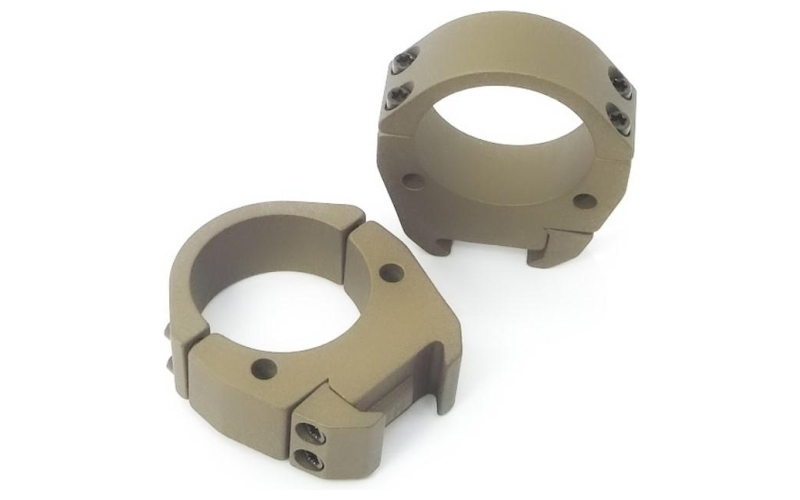 Talley 30mm modern sporting scope ring (high) (burnt bronze cerakote)