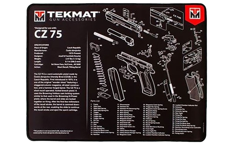 TekMat Ultra 20 cz-75 gun cleaning mat