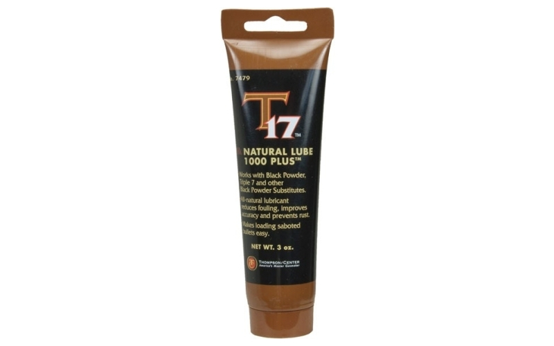Thompson Center T/c t17 natural lube 1000 plus, 3 oz.