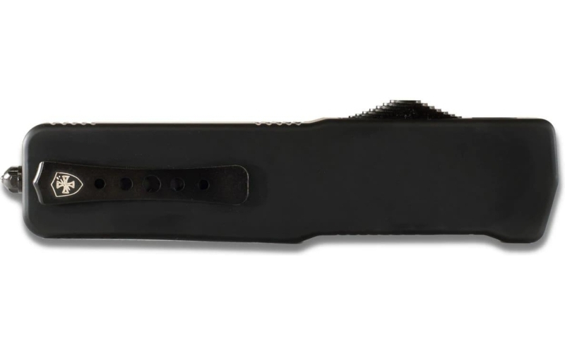 Templar knives large alum black rubber drop