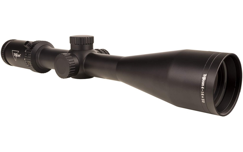 Trijicon Credo HX 1-4x24mm Second Focal Plane Riflescope with Green Standard Duplex, 30mm Tube, Satin Black, Low Capped Adjusters CRHX424-C-2900010