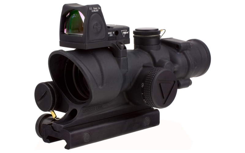 Trijicon Acog led 4x32mm amber crosshair blk w/ta51 mount & rm06 rmr